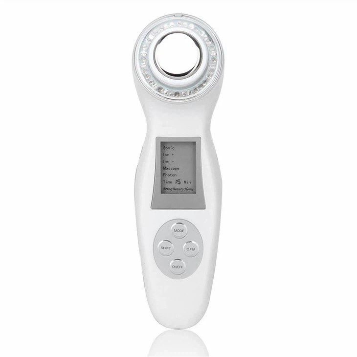 Ultrasonic Face Massaging Beauty Device